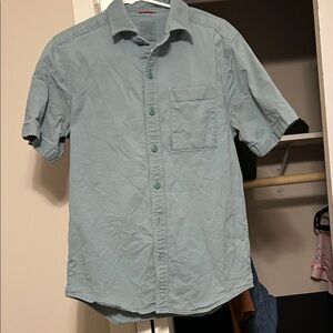 Men's Topo Designs Dirt Shirt Short Sleeve - Size Small - Sage Blue